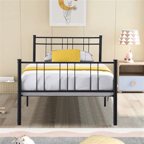 sheet metal bed|metal bed frames on clearance.